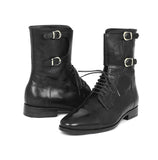 Formal Double Monk Boot, Men's Leathern boots - Kings Klothes 