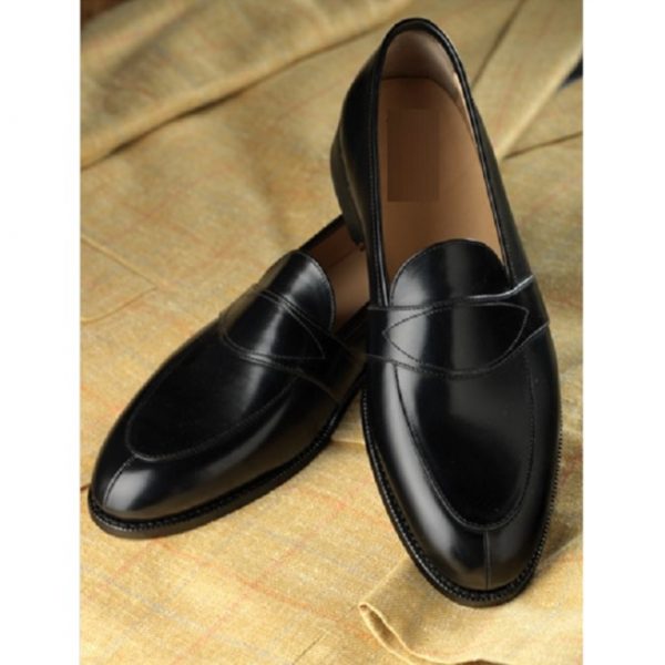 Handmade Mens Black Formal Shoes, Men Black Color Leather Shoes, Dress Shoe - Kings Klothes 