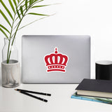 Kings Crest Bubble-free stickers - Kings Klothes 